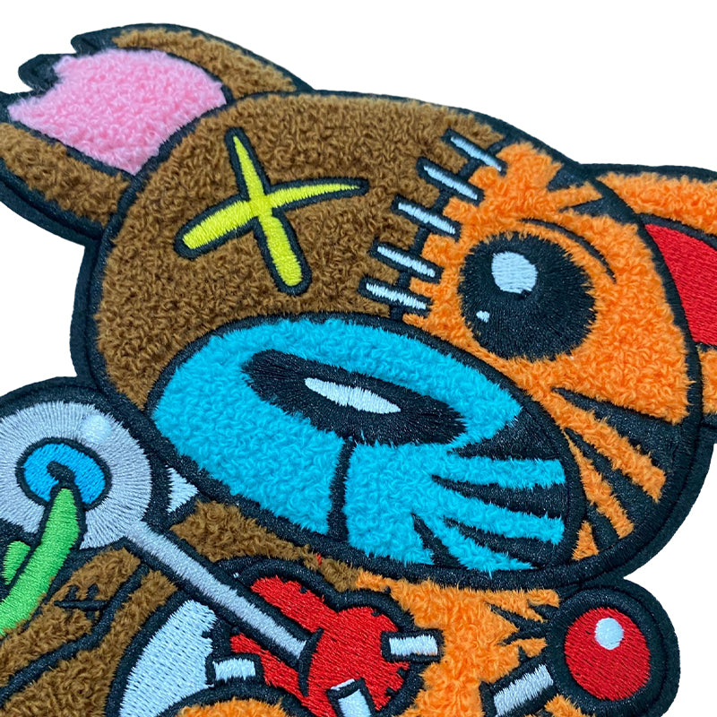 Xinrong handsome bear embroidery patch – 鑫荣刺绣